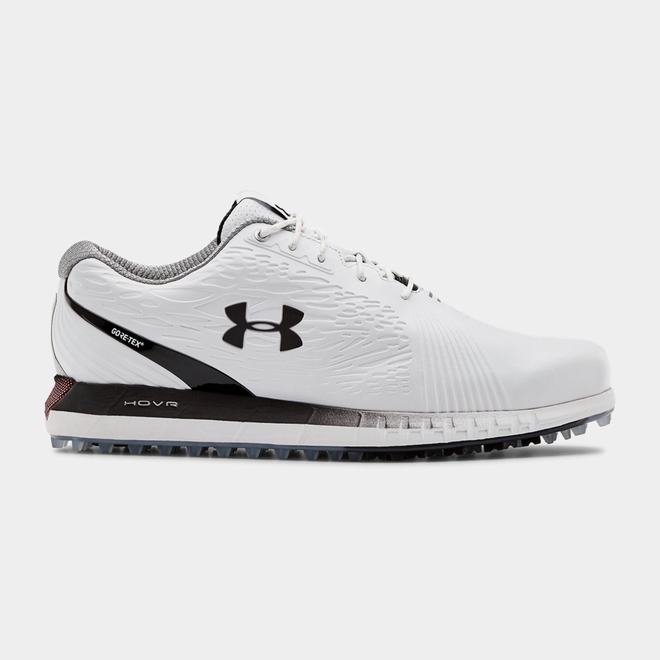 Under Armour HOVR Show SL GORE-TEX® Wide E - Panske Golfove Topanky - Biele/Čierne